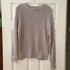Universal Thread Women's Knit Sweater in taupe grey